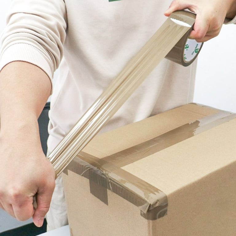 Dealing with packing tape on cardboard boxes
